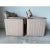 1980s Italian Postmodern Fully Upholstered Lounge Chairs on Casters – A Pair For Sale - Image 4 of 15