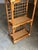 Bloomingdale's 1980s Bamboo and Cane Etagere Shelf For Sale - Image 4 of 11