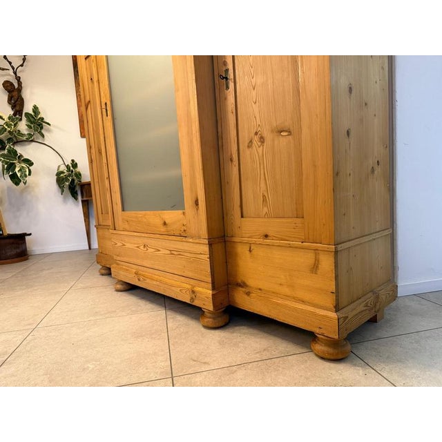 Gründerzeit 3-Piece Wardrobe in Softwood For Sale - Image 14 of 18