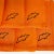 Pumpkin 1980s Vintage Boho Chic French Linen Halloween Bat Napkins - Set of 8. For Sale - Image 8 of 8