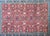 Burgundy Vintage Persian Varamin Rug For Sale - Image 8 of 15