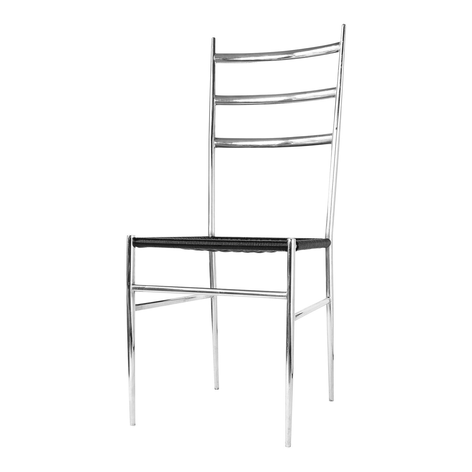 Gio Ponti Style Superleggera High Back Chair Chairish