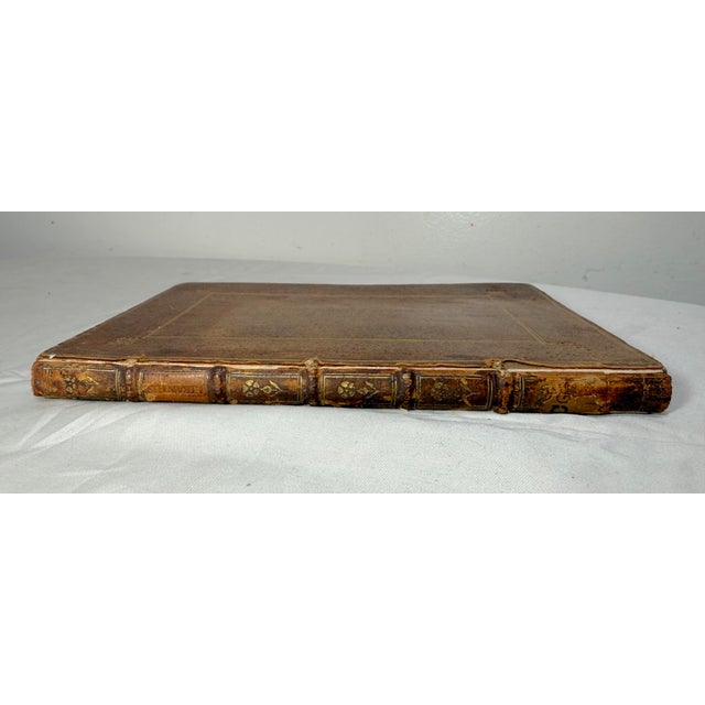 Rustic European Antique Original 1631 Libanii Sophistae, Ex Bernard Quaritch Hardcover Book For Sale - Image 3 of 15