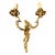 Large French Louis XV Style Rococo Revival Gilt Bronze Wall Sconces, 1880s, Set of 2 For Sale - Image 4 of 8