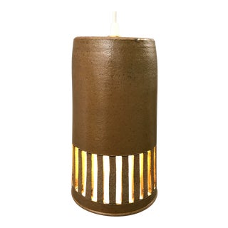 Brent Bennett Ceramic Pendant Lamp For Sale