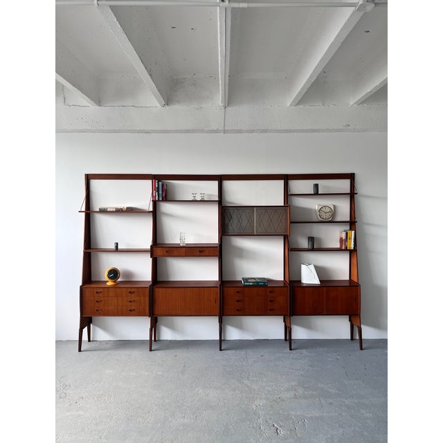 Vintage Norwegian Modular Bookcase, 1960s For Sale - Image 6 of 11