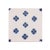 White Set of 9 Delft Tiles in Cobalt Pattern of Florets, C. 1700’s For Sale - Image 8 of 18