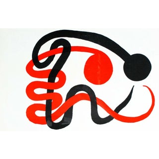 Calder Original Lithograph DM49201d Derriere Le Miroir 1973 For Sale