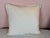 Neoclassical Pink & White Fortuny Textile Pillow For Sale - Image 3 of 7