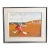Mid Century Modernist Abstract Landscape Painting - A Boat Sits on a Beach - Signed For Sale