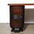 Art Deco Art Deco Machine Age Partner Desk in Rosewood With Ebonized Fluted Detailing For Sale - Image 3 of 18