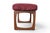 Mid 20th Century G Plan Attributed Quadrille Ottoman + Vanity Stool in Afromosia, 1964 For Sale - Image 5 of 5