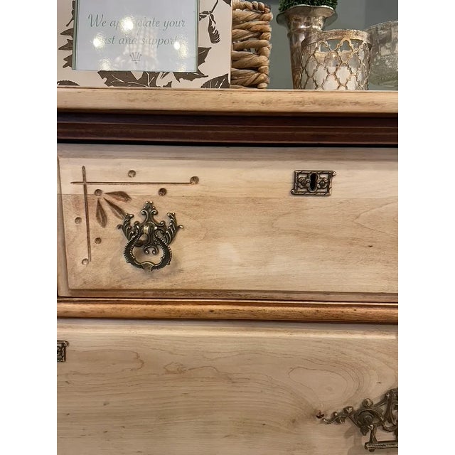 Mid 19th Century Mid 19th Century Eastlake Carved Dresser For Sale - Image 5 of 8