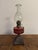 Victorian Cranberry Glass Oil Lamp, 1880s For Sale - Image 6 of 7