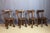 Wood Brutalist Chairs, 1990s, Set of 4 For Sale - Image 7 of 7