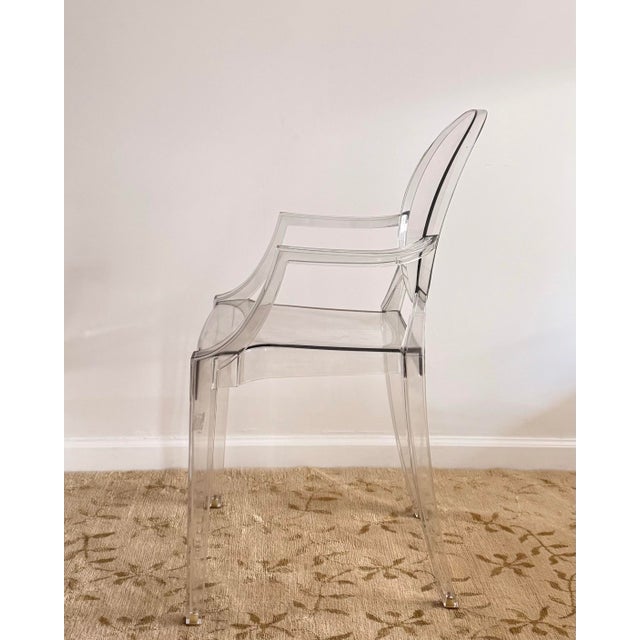 Kartell Kartell Louis Ghost Armchair by Philippe Starck For Sale - Image 4 of 6