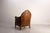 1920s Vintage Art Deco Chair in Leather Skai and Studs, 1920 For Sale - Image 5 of 14