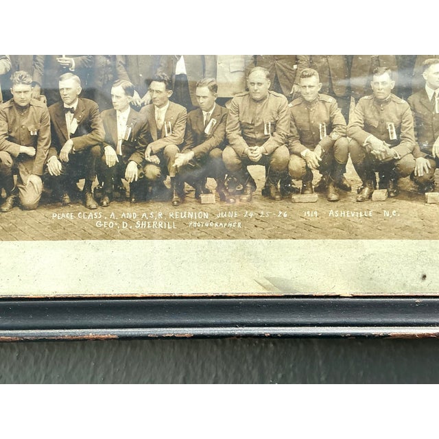 Vintage 1919 Reunion Photo For Sale - Image 12 of 12