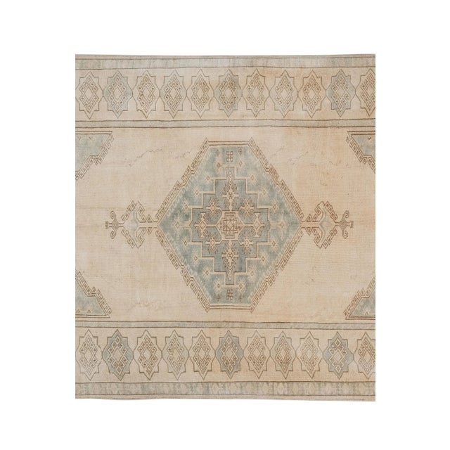 Vintage Oversize Turkish Kars Rug 6'1" X 7'10" For Sale - Image 4 of 13