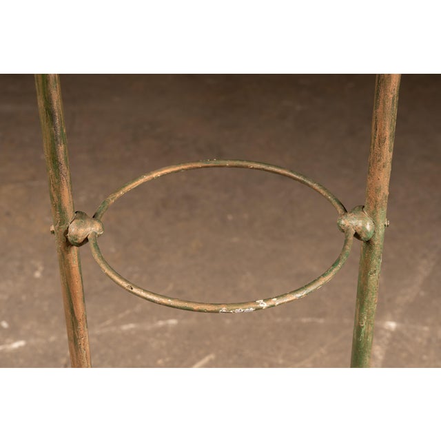 Early 20th Century Industrial Metal Hall Tree For Sale - Image 9 of 10