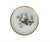 Mid-Century Modern Vintage Hutschenreuther Selb Bavaria Audubon Bird Porcelain Dessert Plates – Set of 4, 24k Gold Rim For Sale - Image 3 of 6