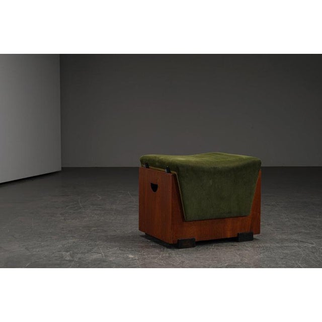 Haagse School Stool, 1930s For Sale - Image 11 of 13