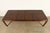 Henredon Mid-Century Hollywood Regency Mahogany and Burl Wood Extension Dining Table, Newly Refinished For Sale In South Bend - Image 6 of 14