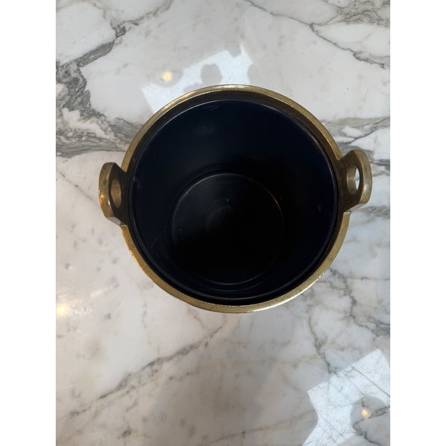 1970s Vintage Italian Champagne Ice Bucket For Sale - Image 5 of 8