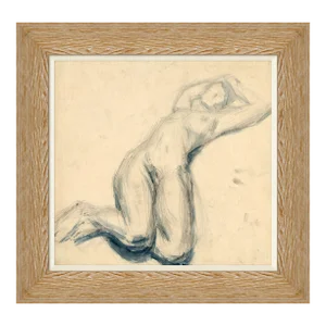 Carrier & Company for Soicher Marin 'Reclined Nude' Framed Figurative Print