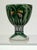 Chinese Vintage Chinese Export “Boc Choy Leaf” Porcelain Egg Cup For Sale - Image 3 of 7