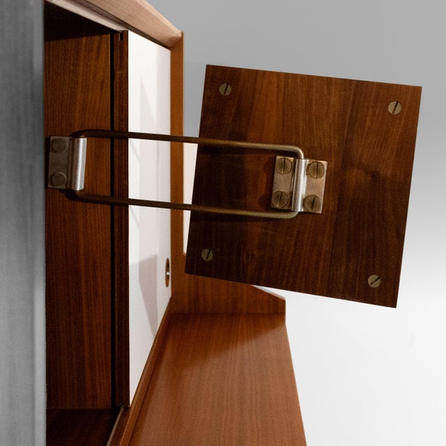 Mid-Century Modern Italian Wood Cabinet by George Coslin for 3V Arredamenti Padova, 1960s For Sale - Image 14 of 16