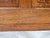 Brown French 1920s Solid Oak Bed Frame Carved Floral Design Full / Queen Adaptable For Sale - Image 8 of 17