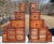 Pair of Vintage 20th C. Dovetailed Tansu Step Wooden Shelves Asian Art For Sale - Image 9 of 18