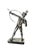 Art Deco Roman Archer Statue by Hermann Eichberg Dramatic statue of a Roman Archer with bow and arrow in the Art Deco...