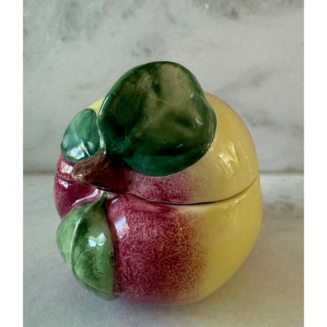 Set of 3 Italian Lidded Fruit Dishes For Sale - Image 4 of 13