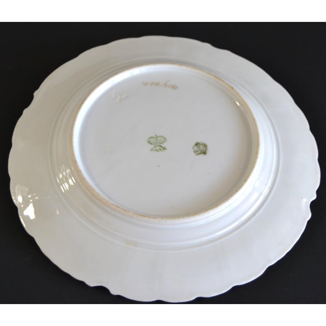 Light Pink Early 20th Century French Porcelain Portrait Plate Madame Sans-Gene For Sale - Image 8 of 10