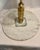 Mid-20th Century French Style Reticulated Brass & Carrara Marble Drinks Table For Sale - Image 10 of 10