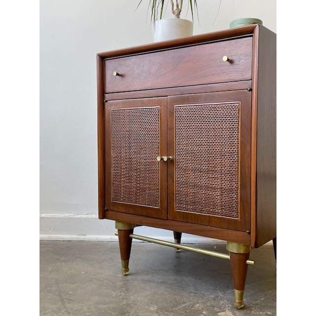 1960s 1960s Single Nightstand by National Furniture For Sale - Image 5 of 12
