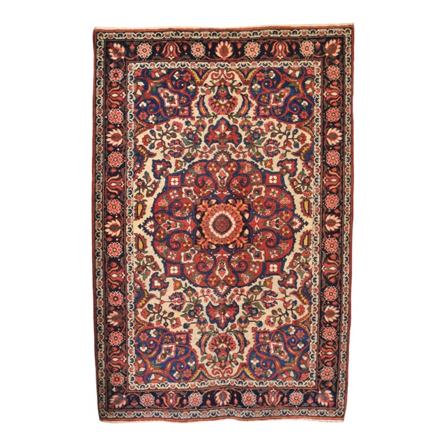 Vintage Miranda Boho Rug, 4.6 x 6.9 For Sale