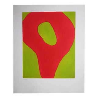 Didier Guth, Goutte Rouge, Original Aquatint For Sale