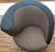 1990s Beautiful Vintage Nautilus Swivel Chair and Ottoman/Footrest From Directional Designed by Vladimir Kagan For Sale - Image 5 of 12