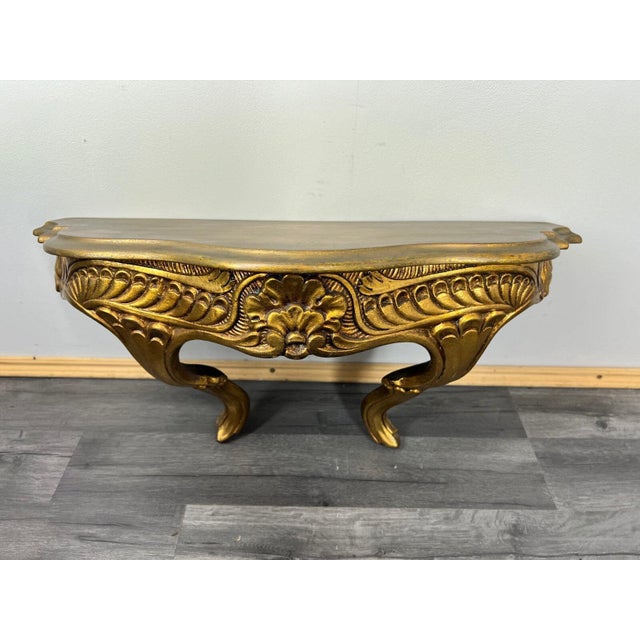 French Mirror with Console For Sale - Image 9 of 12