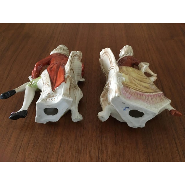 1950s Vintage German Porcelain Figures, 1950s, Set of 2 For Sale - Image 5 of 18