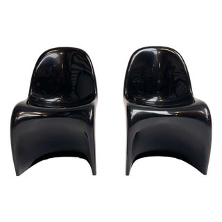 Herman Miller Collection Panton Chairs by Verner Panton for Vitra, 1970s, Set of 2 For Sale