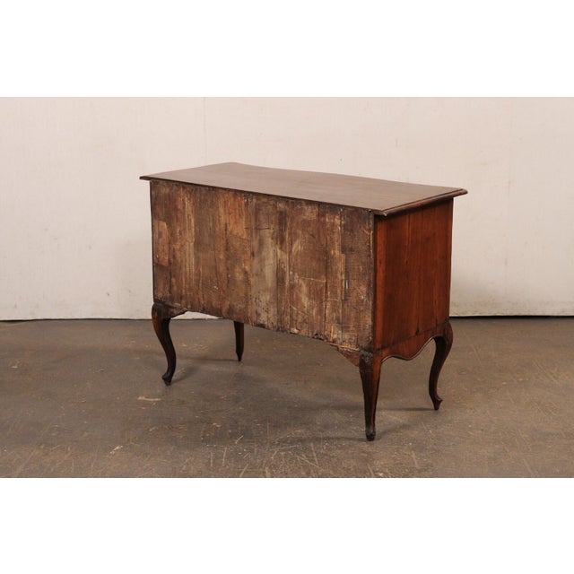 Wood 18th Century Italian Two-Drawer Cassettiera For Sale - Image 7 of 11