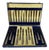 Brass Hors d'Oeuvre Cutlery Set, 1920 For Sale