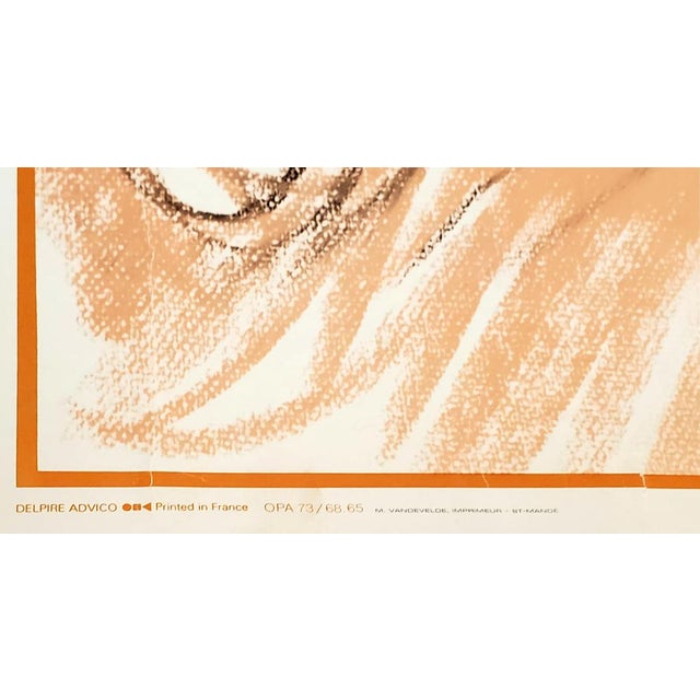 L’Oréal Blonde Plus Vite Poster by Antonio Lopez, 1970 For Sale - Image 4 of 5