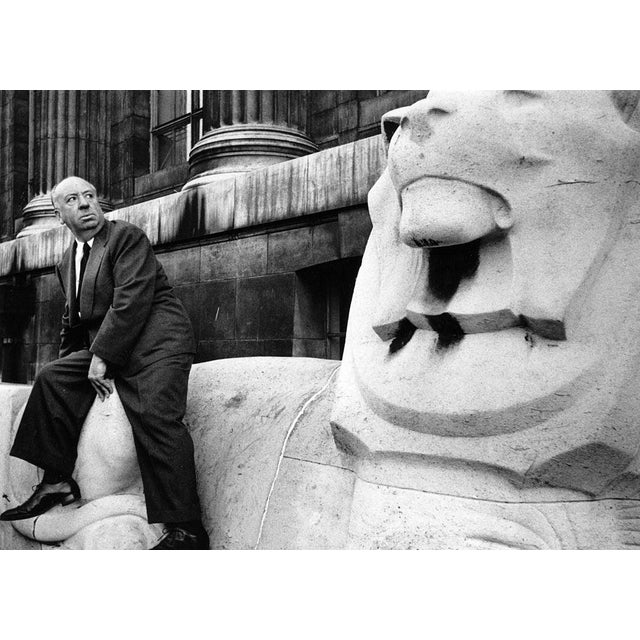 Alfred Hitchcock 29th January 1955: British director Alfred Hitchcock (1899 - 1980) outside the British Museum in London....