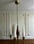 Wood Danish Modern Teak and Brass Chandelier by Bent Karlby for Lyfa, Denmark, 1960s For Sale - Image 7 of 13