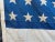 Antique American Flag 48 Star Cotton Beautiful Natural Wear and Patina For Sale In Philadelphia - Image 6 of 8